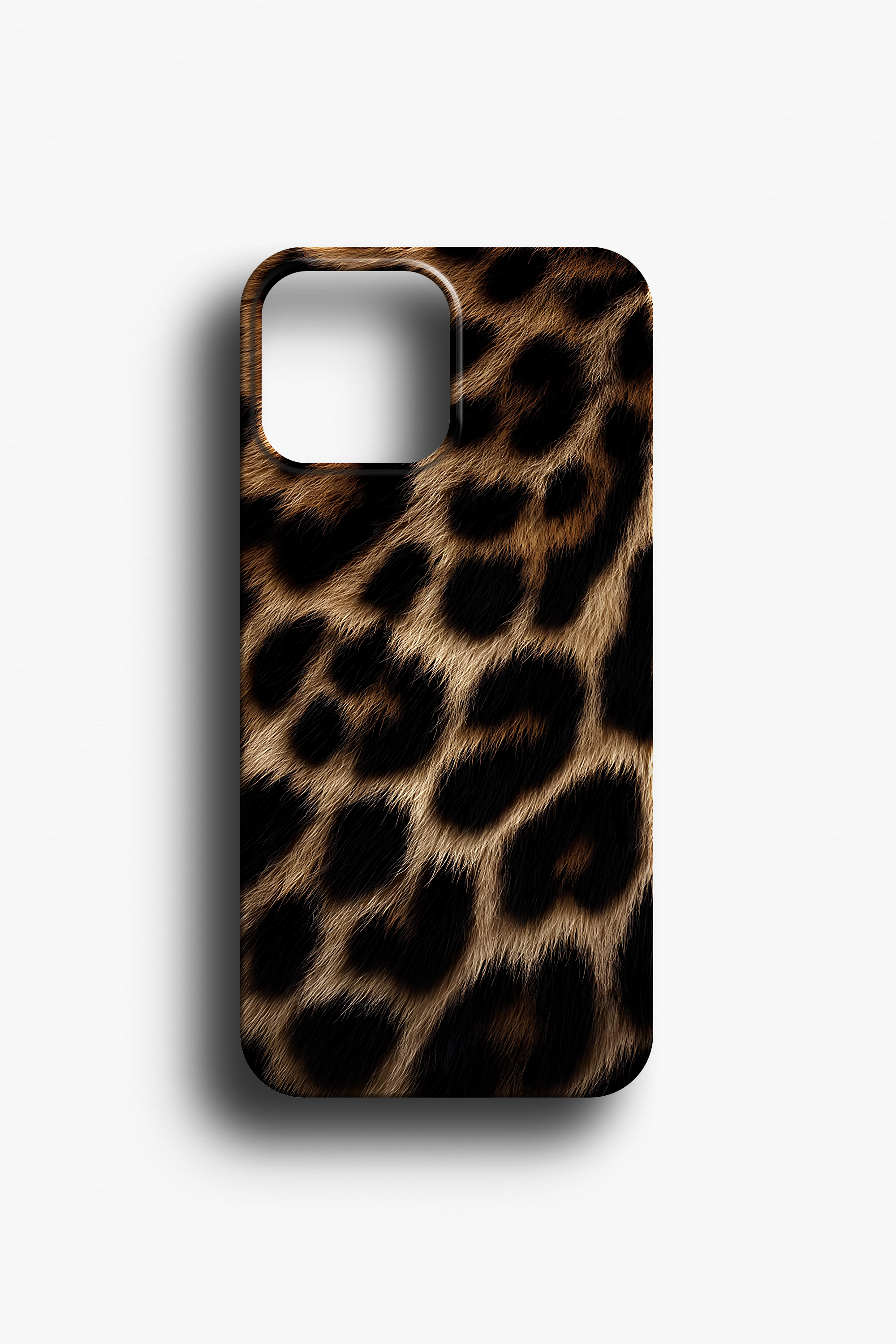 Leopar Desenli Şık Telefon Kılıfı
