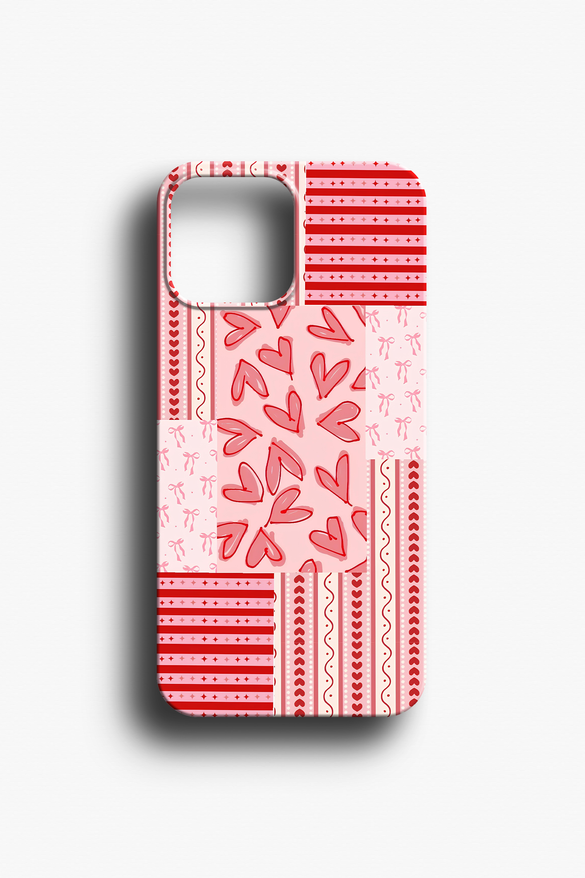Karışık Desenli Patchwork Telefon kılıfı