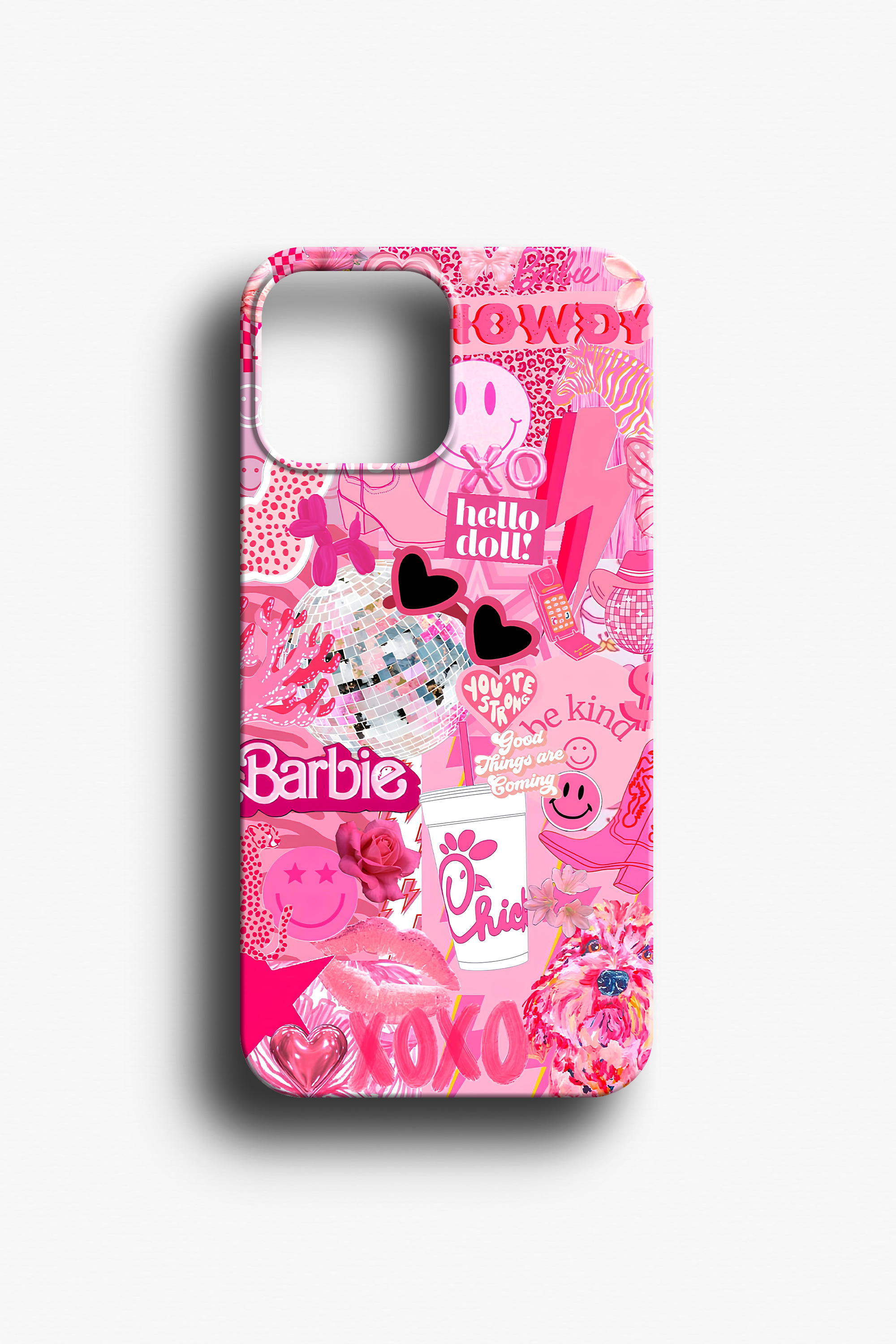 Barbie Desenli Telefon Kılıfı