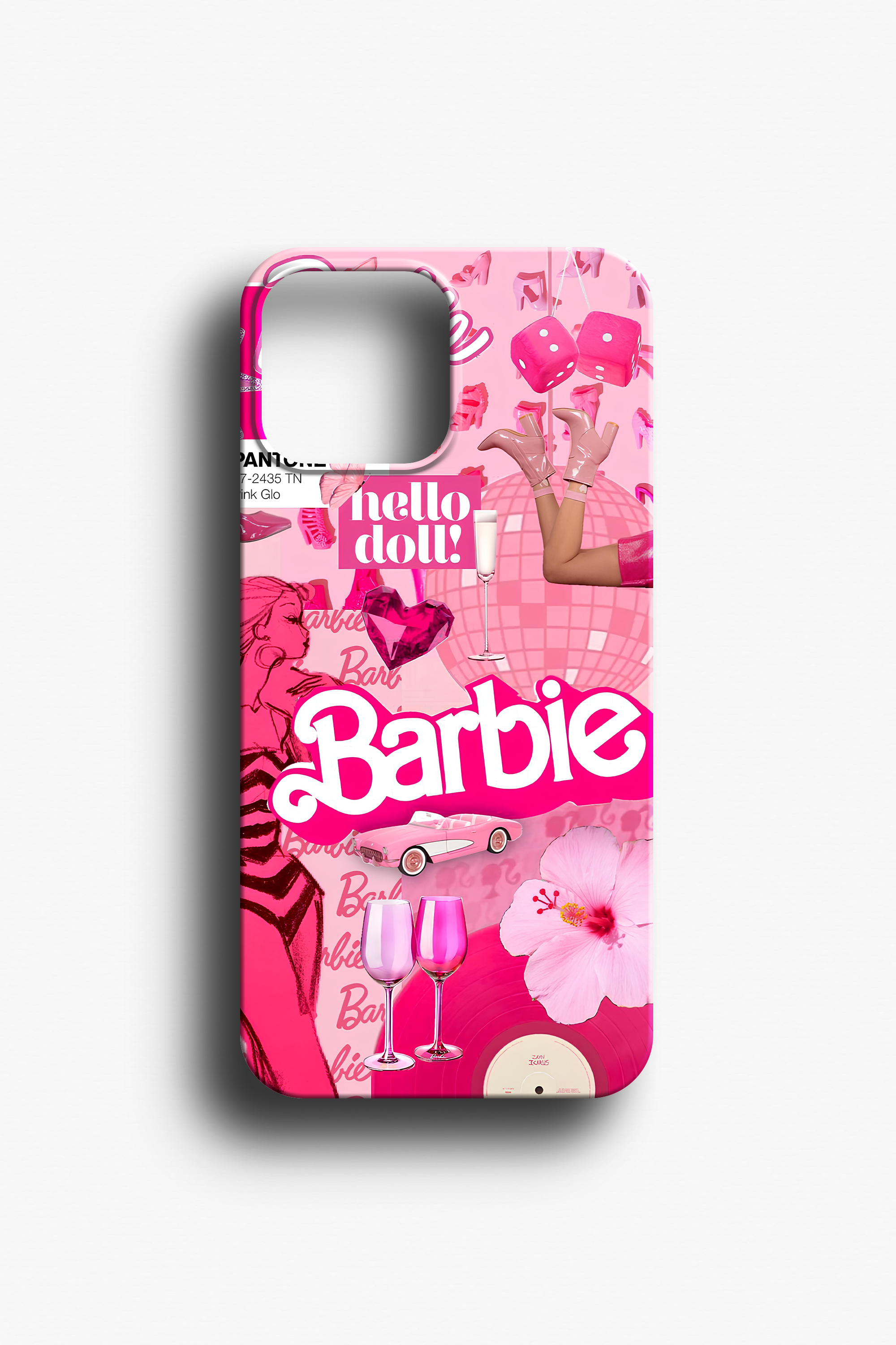 Retro Barbie Logolu Telefon Kılıfı