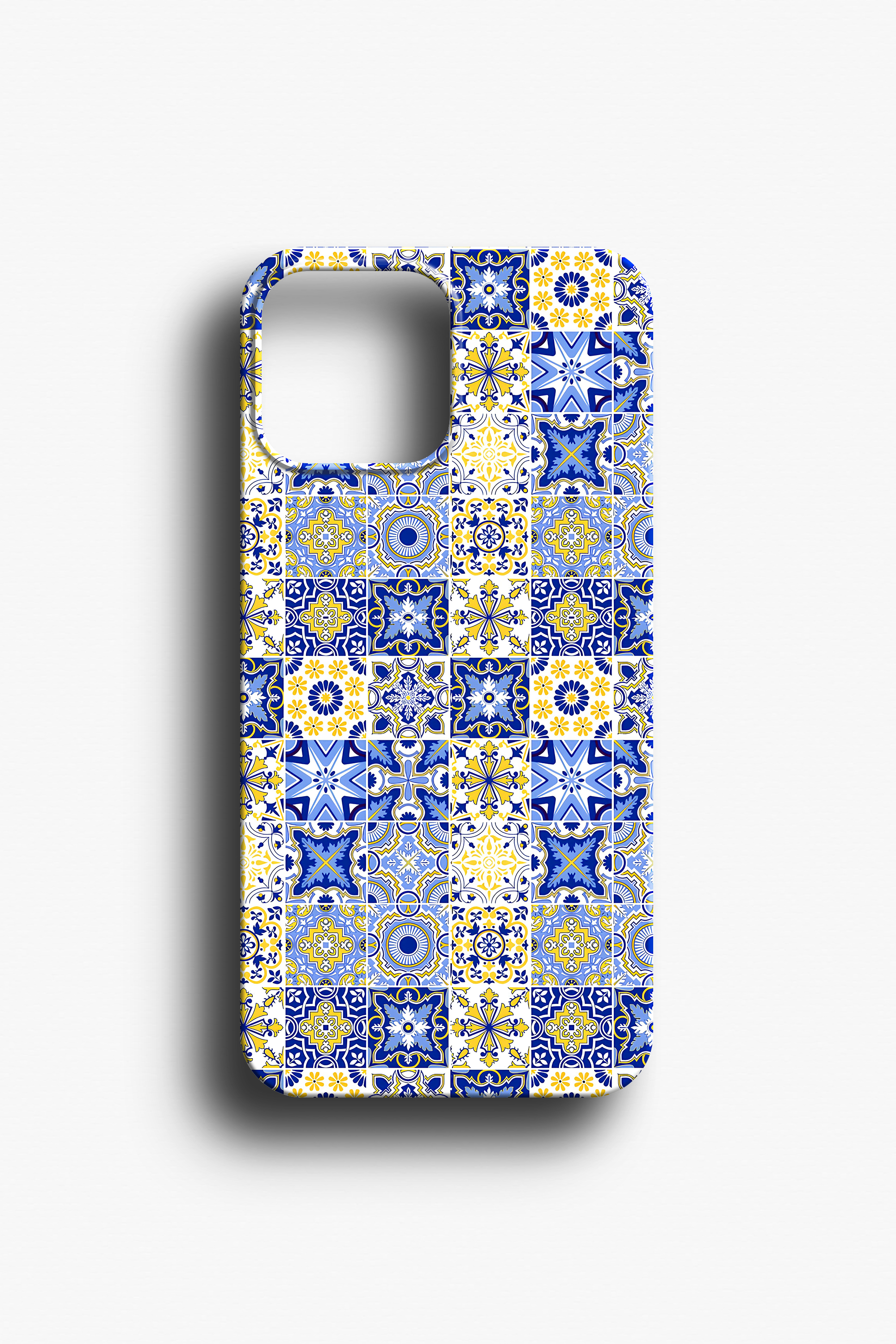 Geleneksel Çini Desenli Telefon Kılıfı