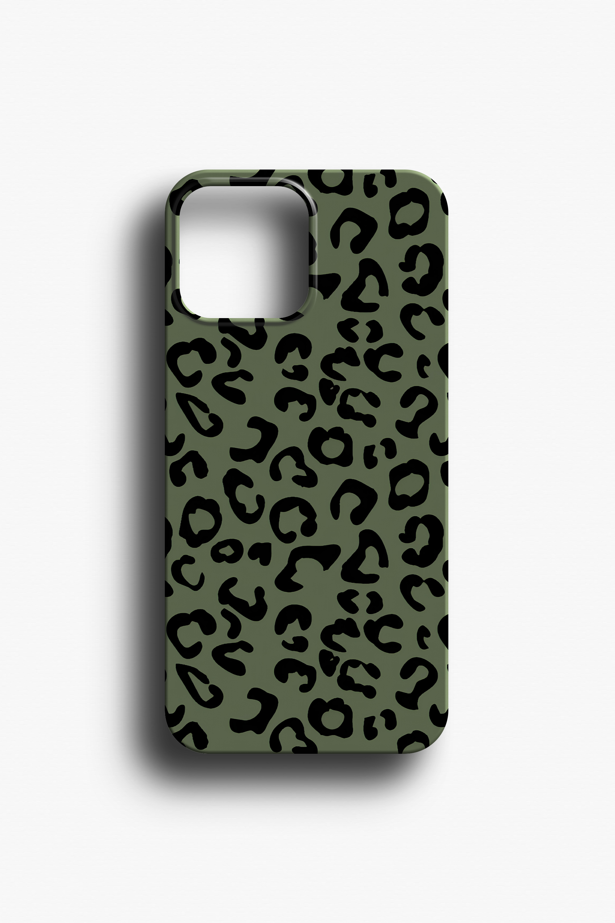 Leopar Desenli Telefon Kılıfı
