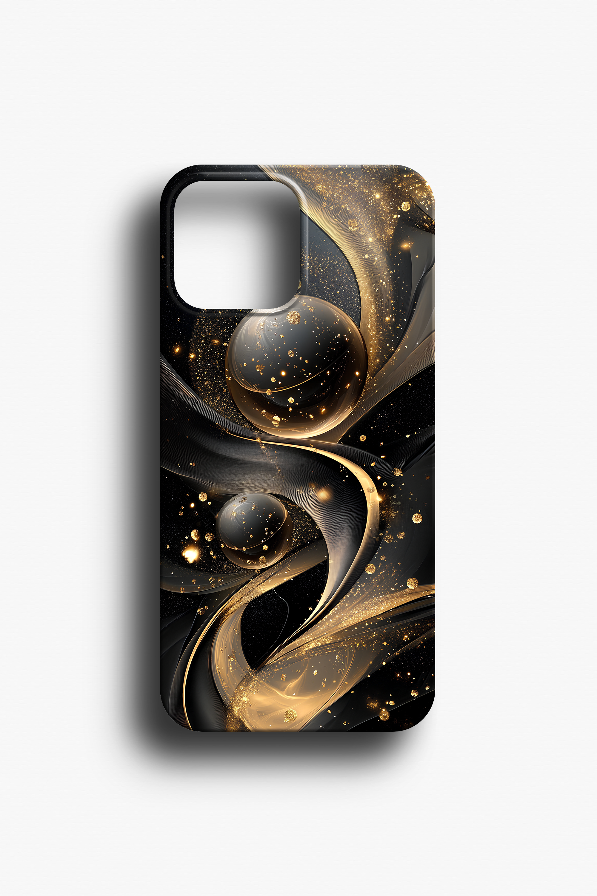 Halkalı Kozmik Desenli Telefon Kılıfı