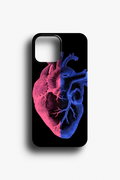 Anatomik Kalp Desenli Biyolojik Telefon Kılıfı