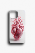 Anatomik Kalp Desenli Telefon Kılıfı