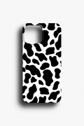 Black & White Cow Print Telefon Kılıfı