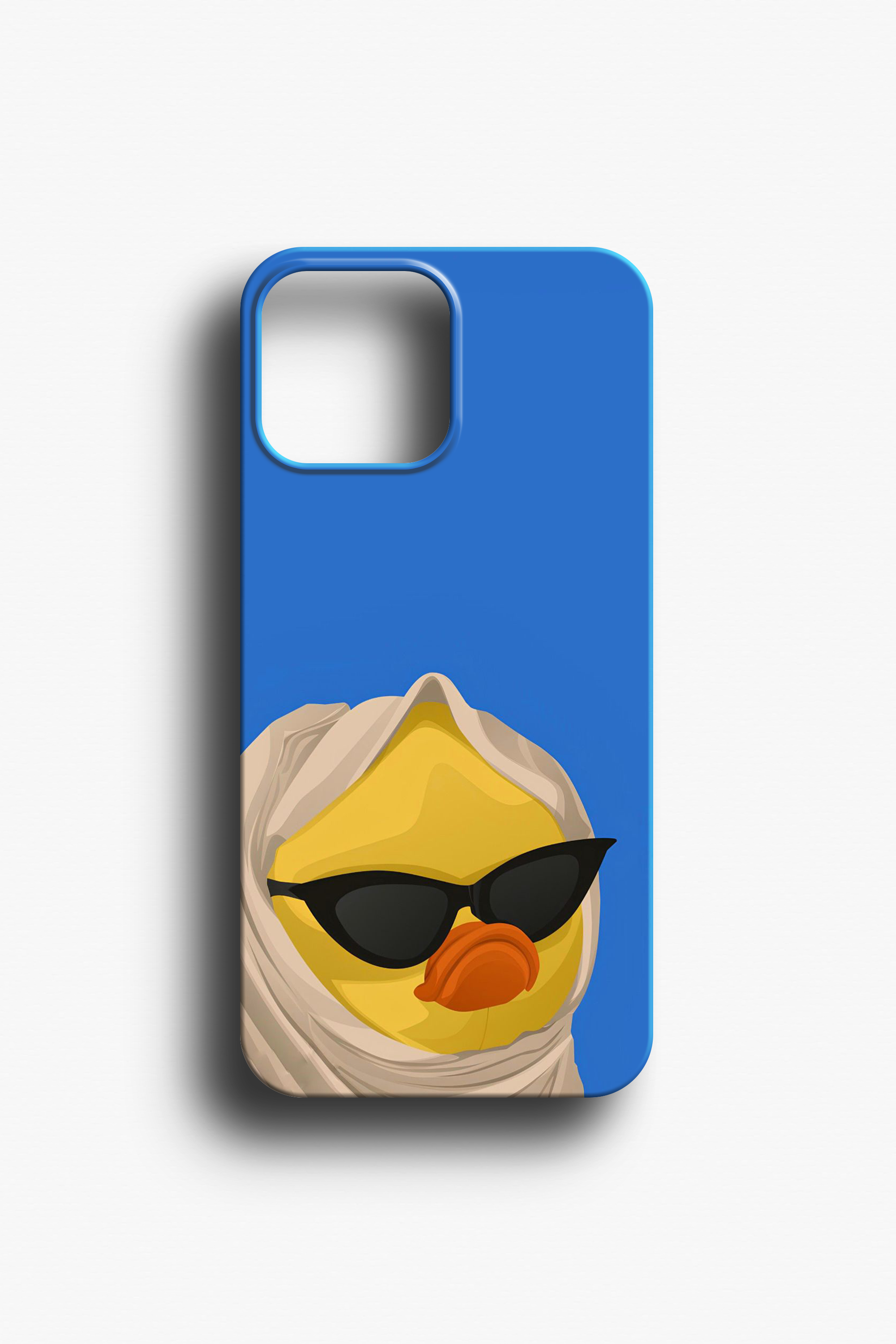 Cool Duck Gözlüklü Ördek Desenli Telefon Kılıfı