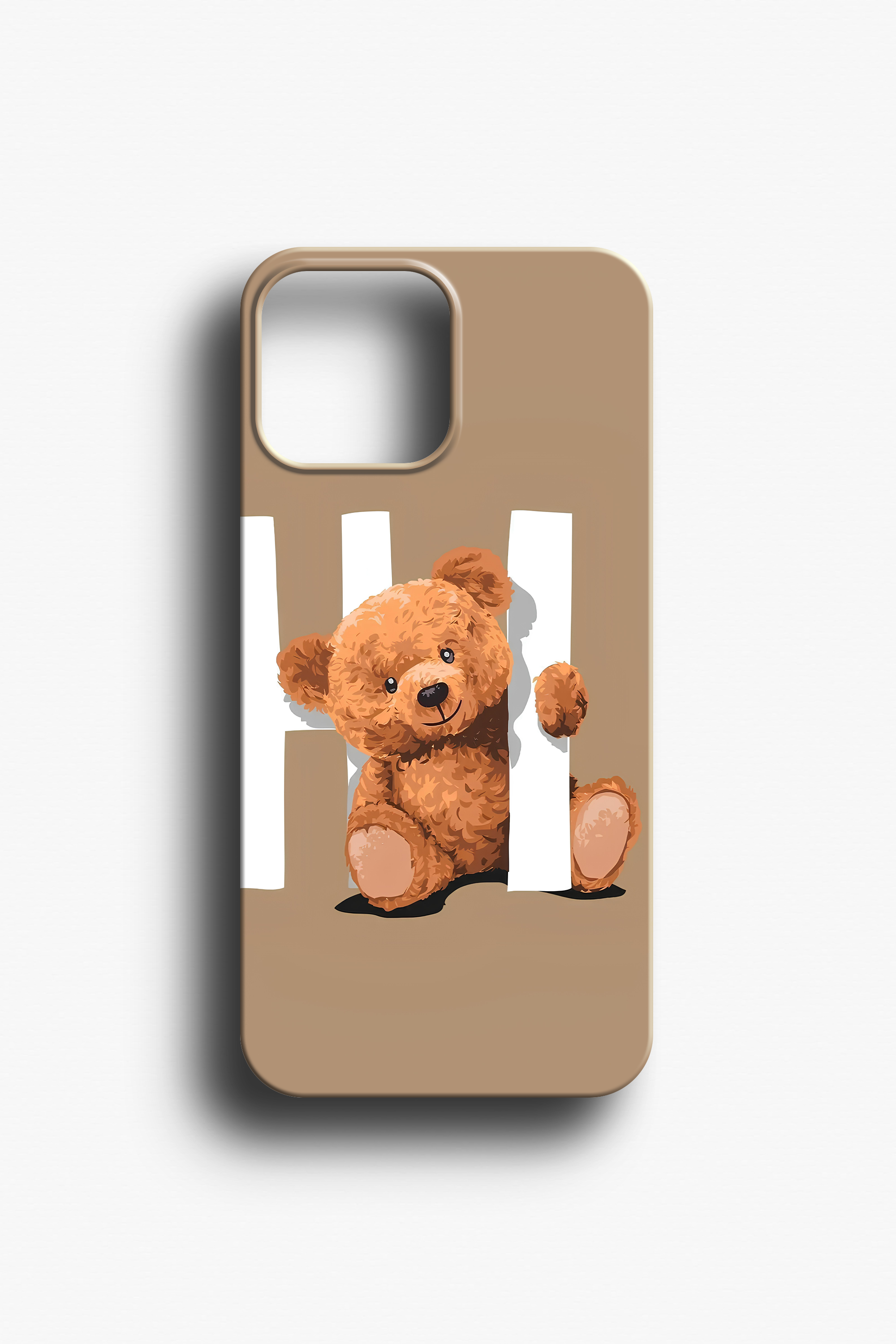 Sevimli Peluş Ayıcık Telefon Kılıfı