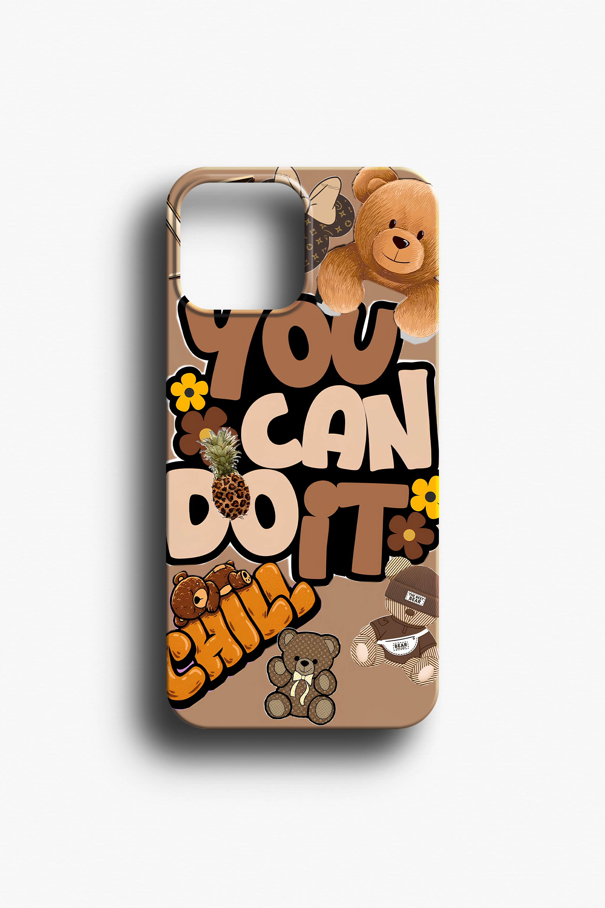 Streetwear Tarzı Ayıcık Telefon Kılıfı