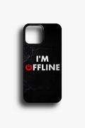 Minimalist Yazılı desen Telefon Kılıfı