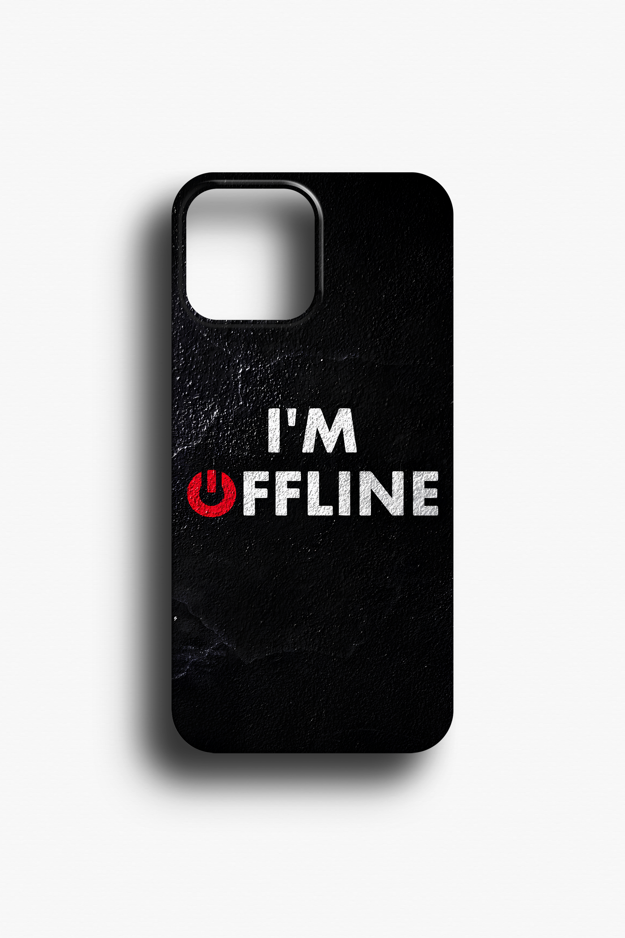 Minimalist Yazılı desen Telefon Kılıfı
