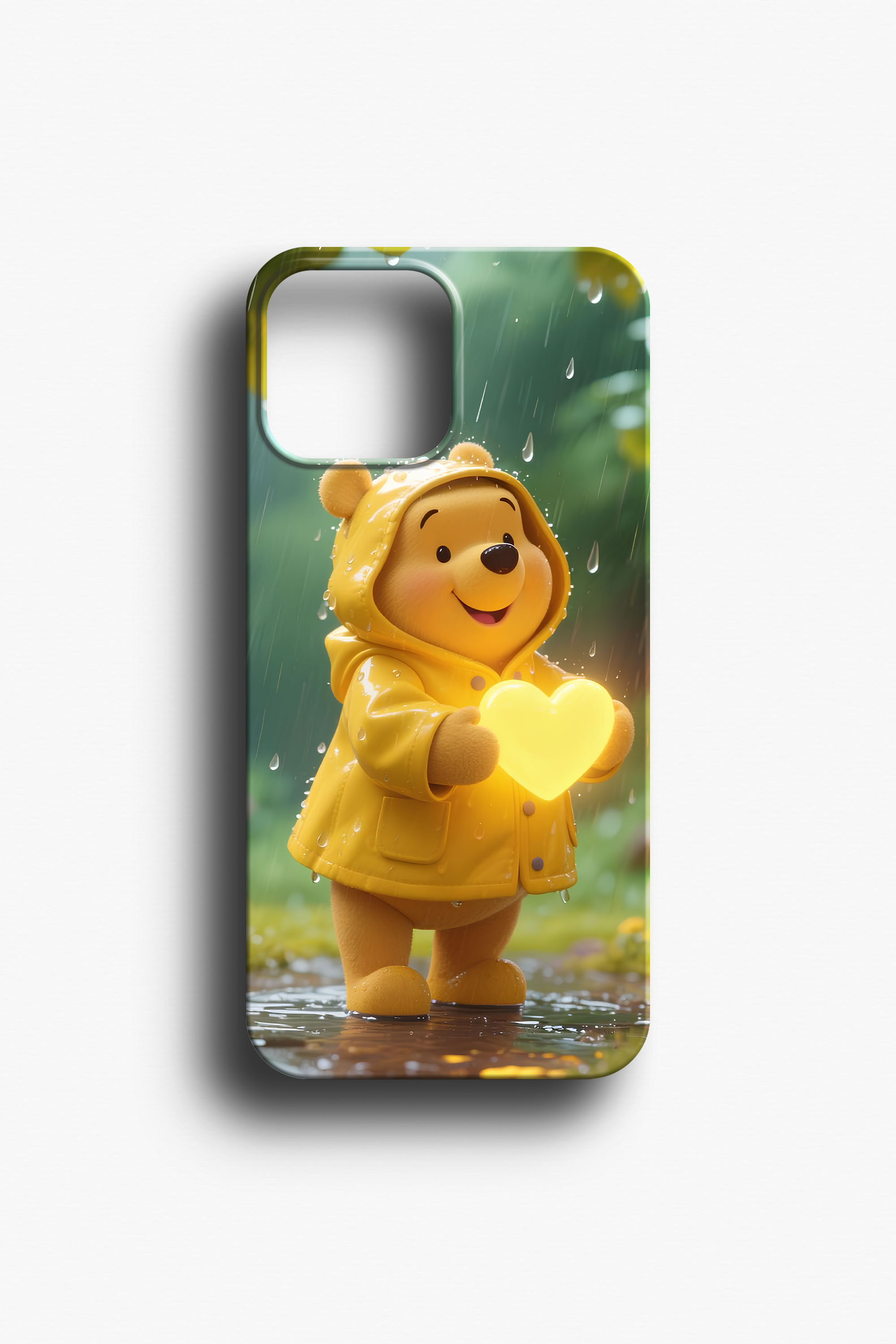 Sevimli Ayıcık Winnie Desenli Telefon Kılıfı