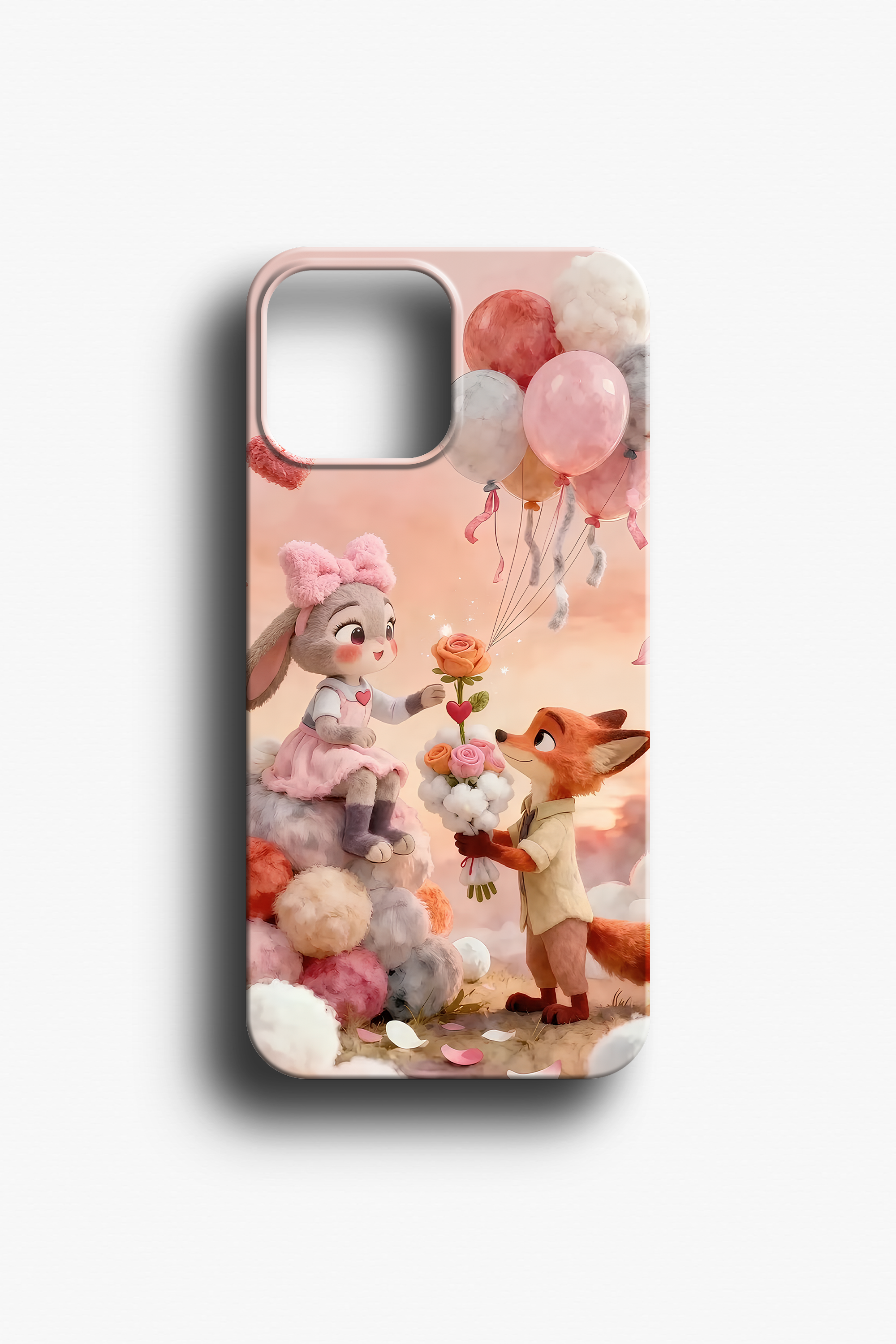 Zootropolis Nick ve Judy Desenli Telefon Kılıfı