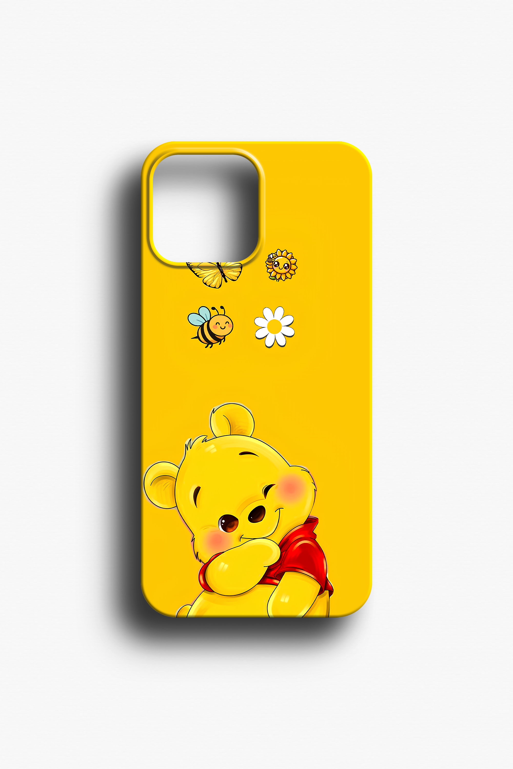 Winnie the Pooh ve Arı Desenli Telefon Kılıfı