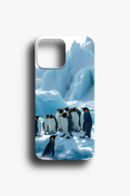 Penguen Kolonisi Desenli Telefon Kılıfı