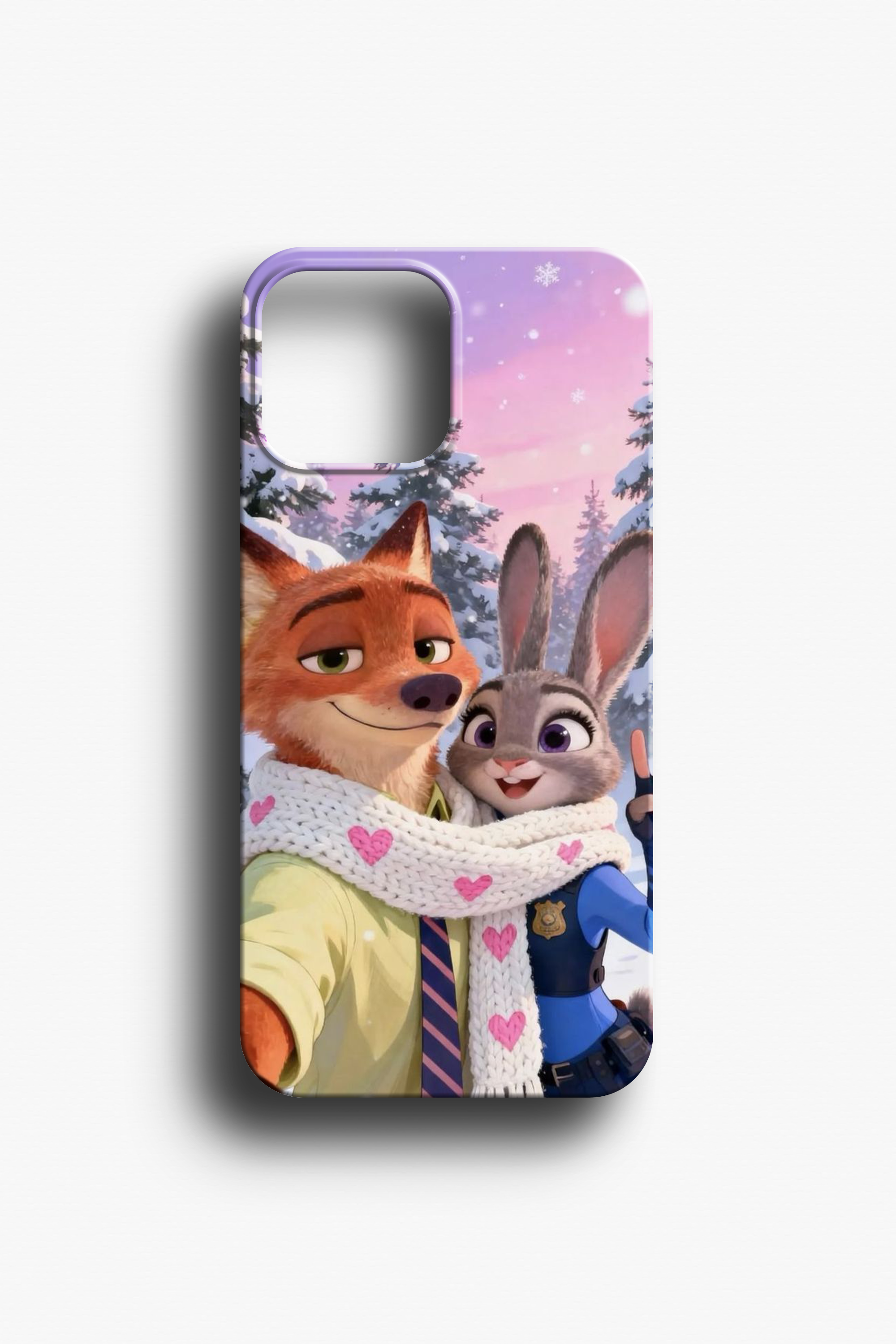 Zootopia Nick ve Judy Telefon Kılıfı