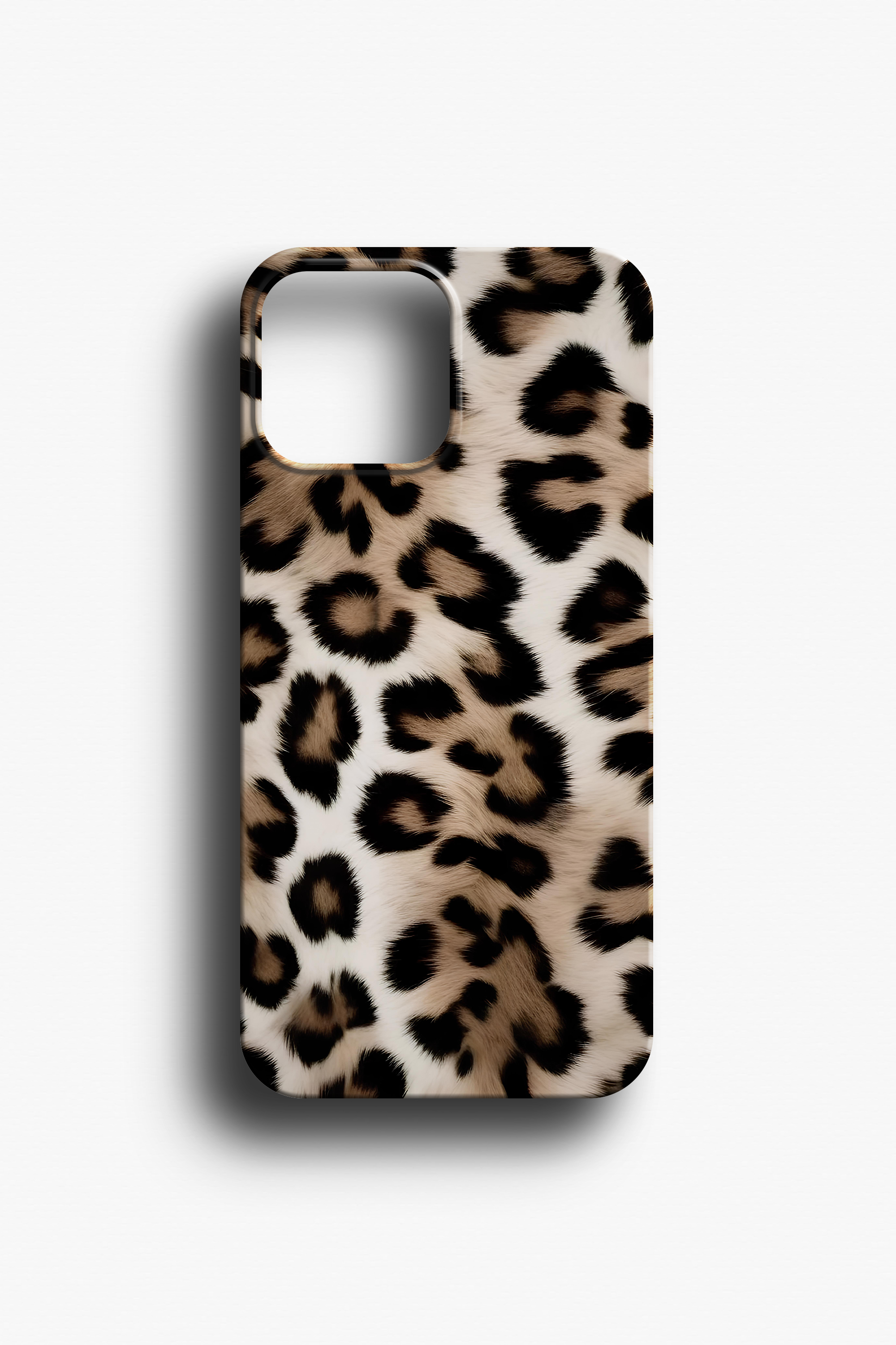 Leopar Desenli Telefon Kılıfı