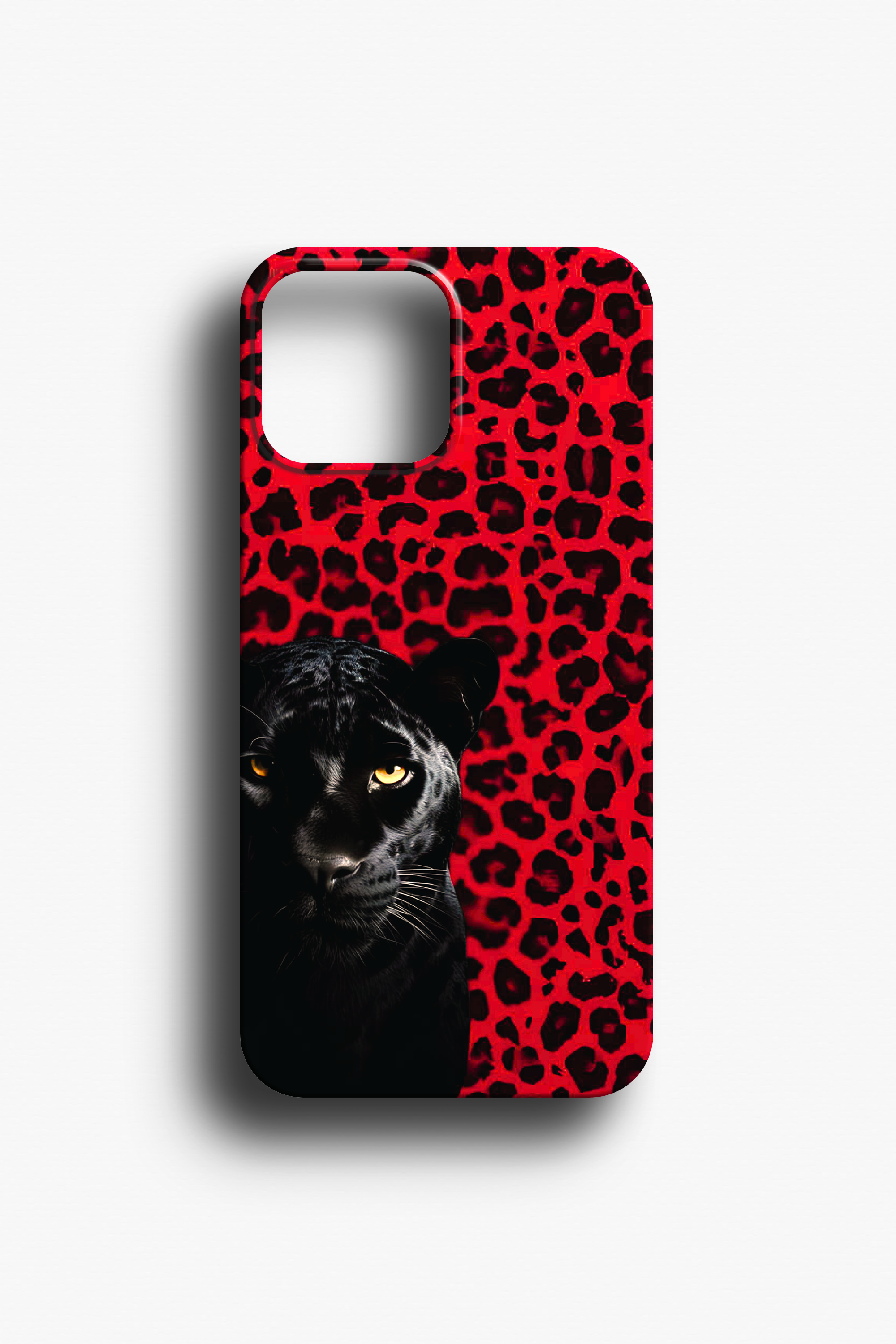 Leopar Desenli Telefon Kılıfı