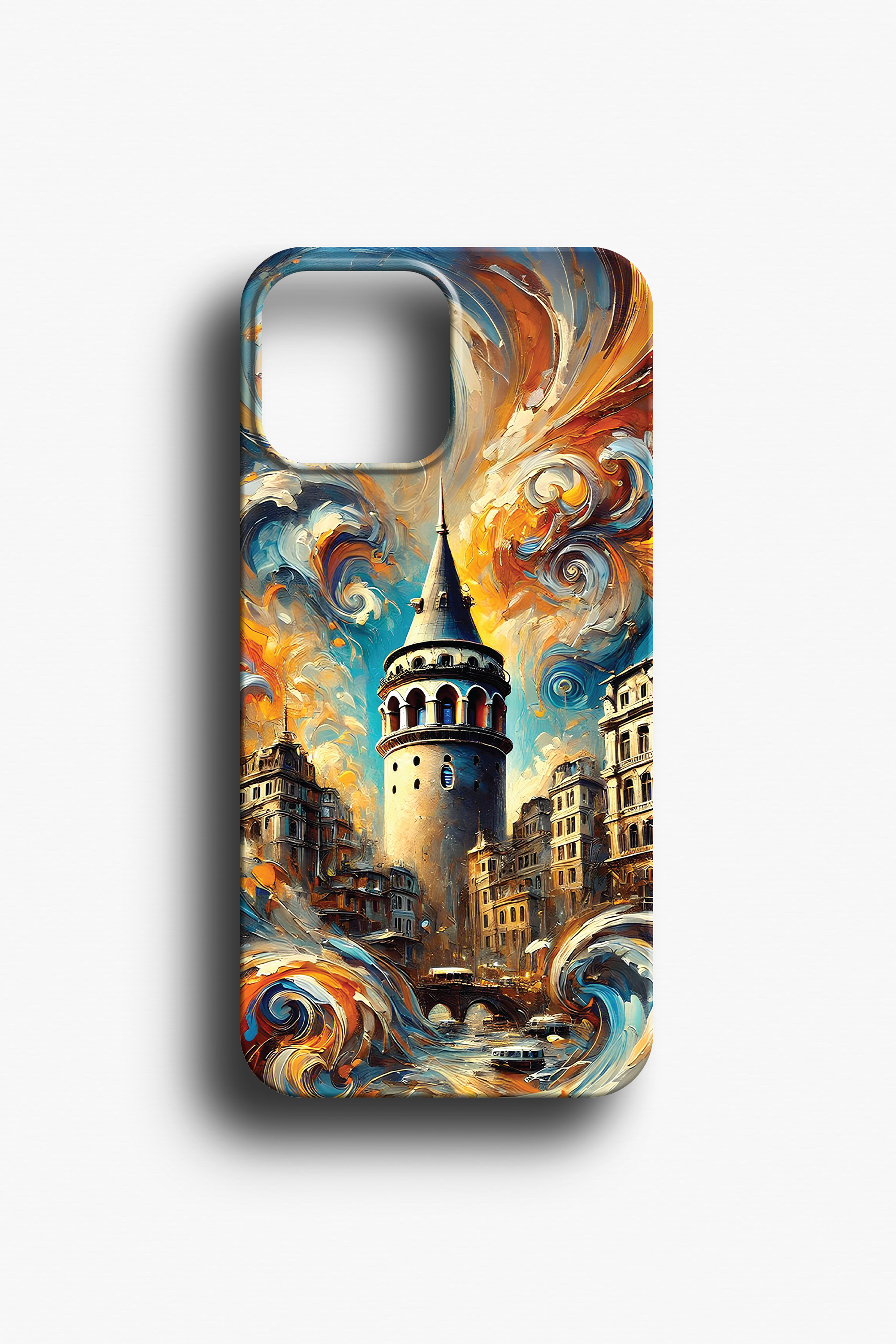 Galata Kulesi Sanat Stili Telefon Kılıfı