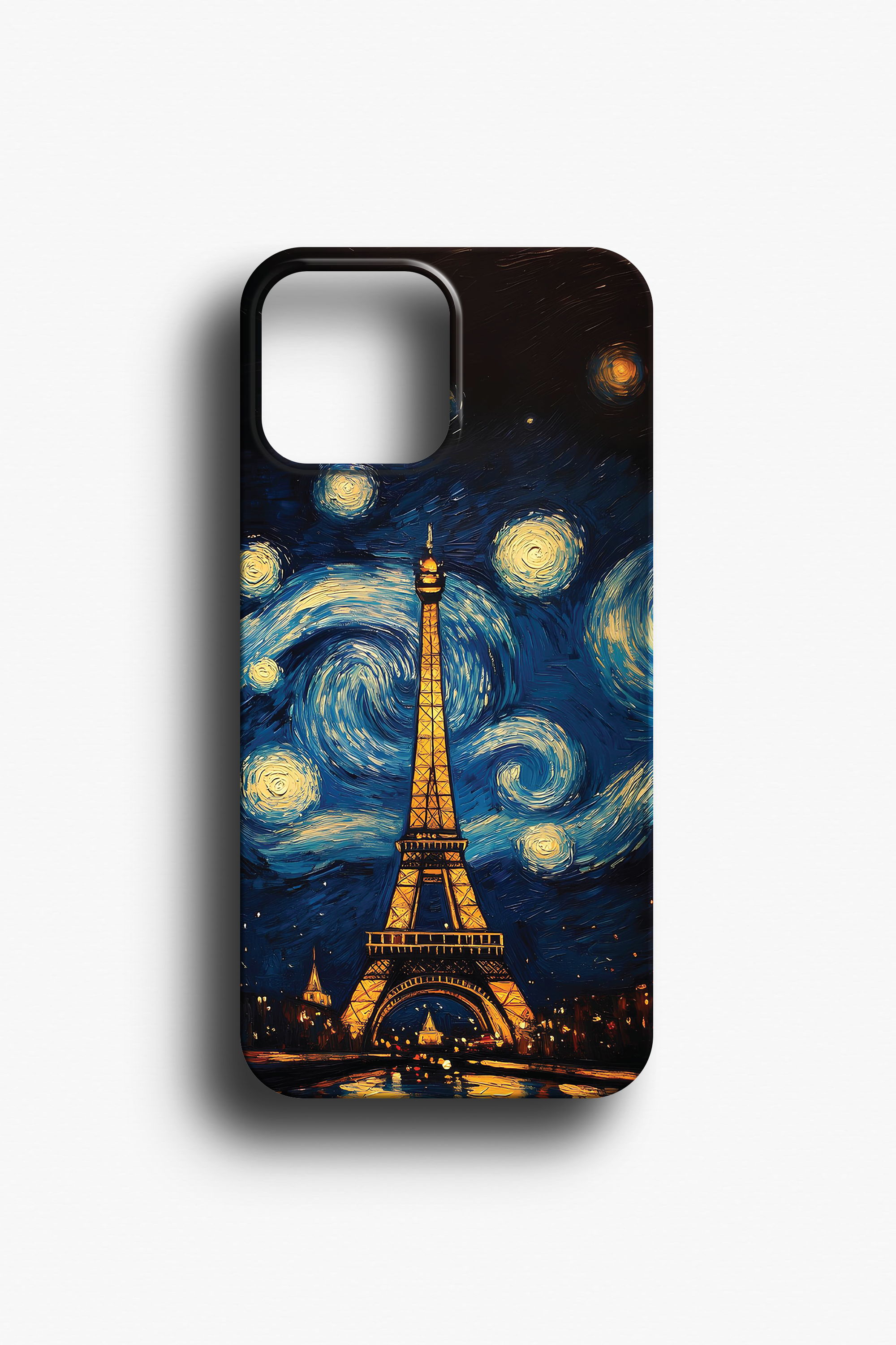 Eyfel Kulesi Van Gogh Stil Telefon Kılıfı