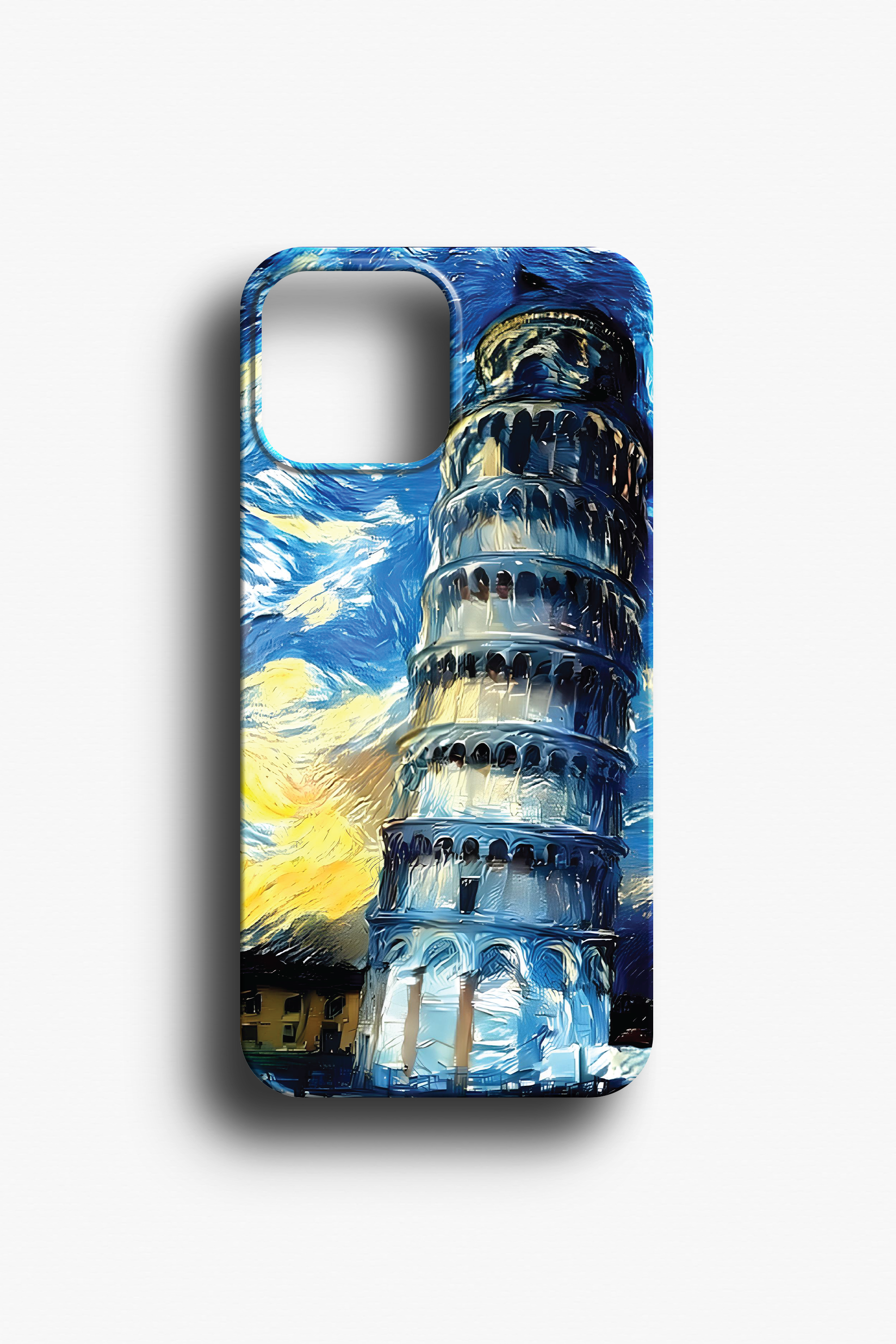 Pisa Kulesi Temalı Sanat Telefon Kılıfı