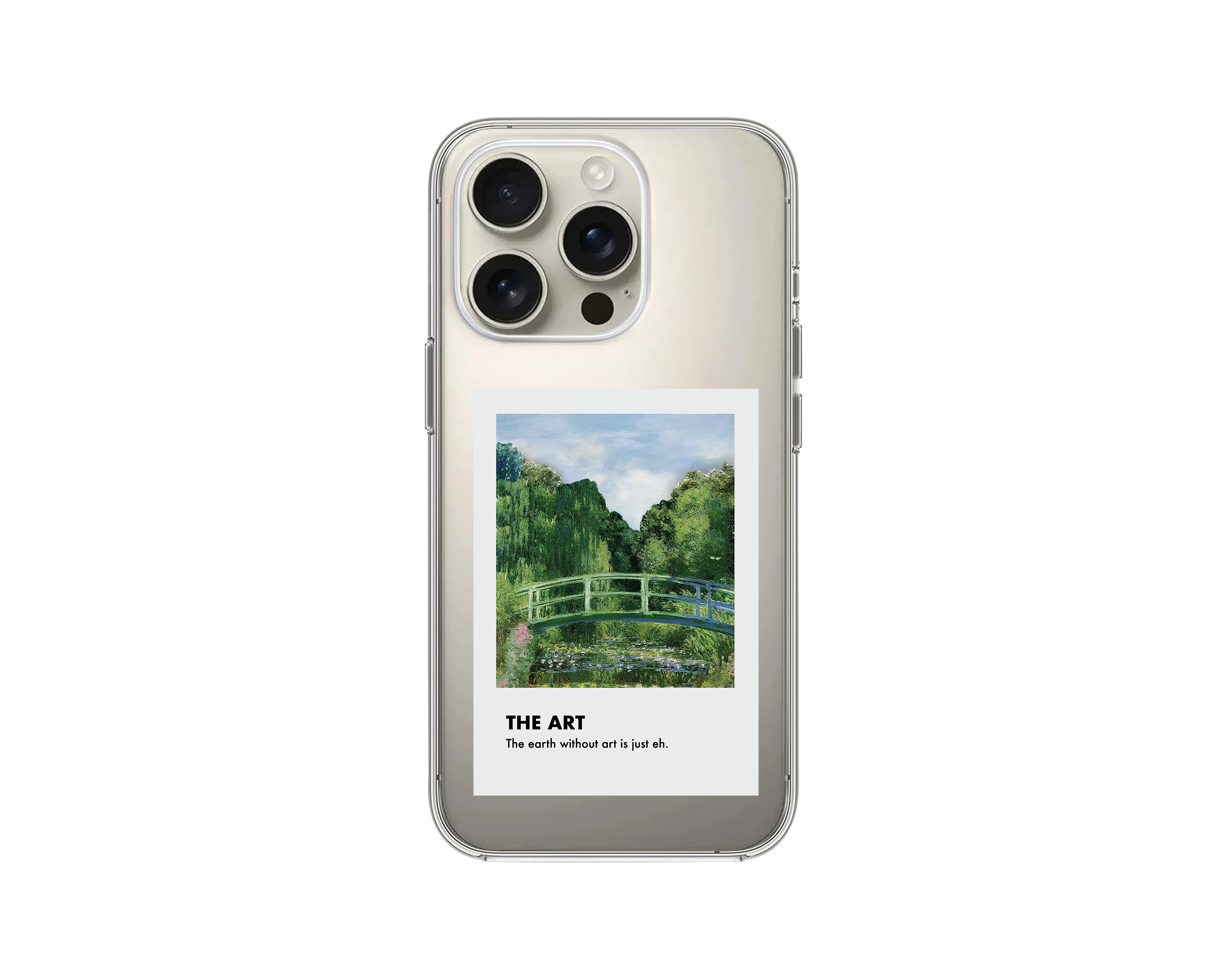 Monet Tarzı Nilüfer Bahçesi Telefon Kılıfı
