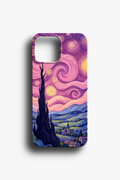 Van Gogh Yıldızlı Gece Esintili Telefon Kılıfı