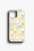 Pastel Renkli Patchwork Telefon Kılıfı