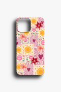 Tropical Vibes Hibiskus Desenli Telefon Kılıfı