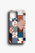 Patchwork Kırkyama Desenli Telefon Kılıfı