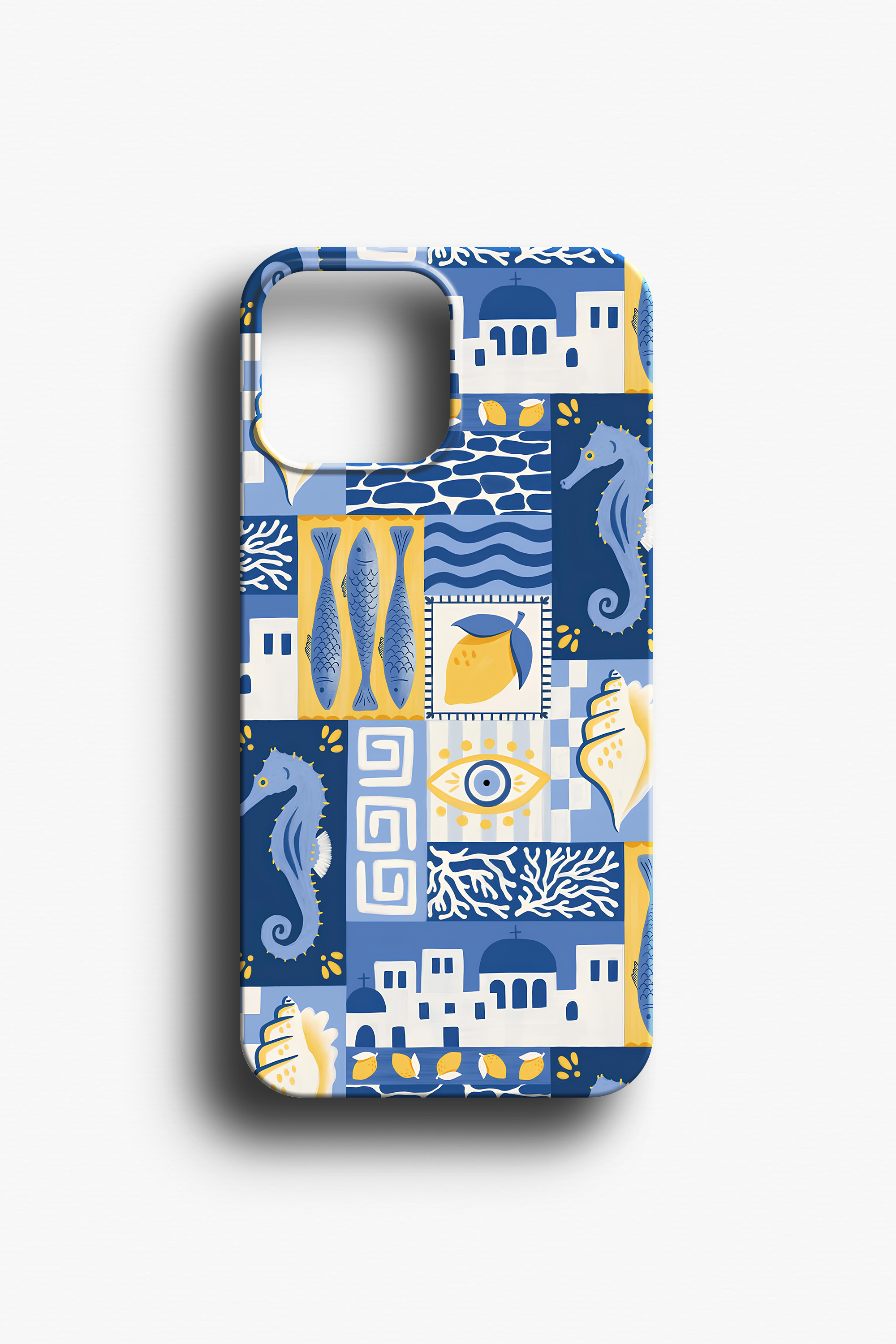 Deniz Atı Desenli Telefon Kılıfı