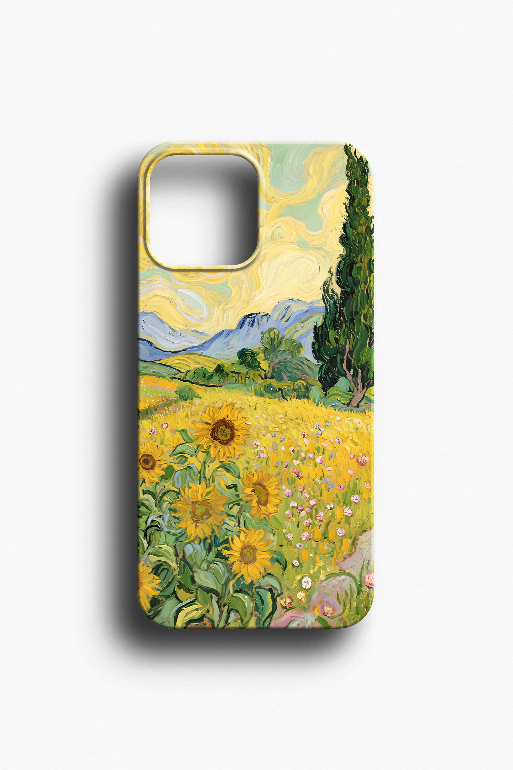 Van Gogh Esintili Ayçiçeği Telefon Kılıfı
